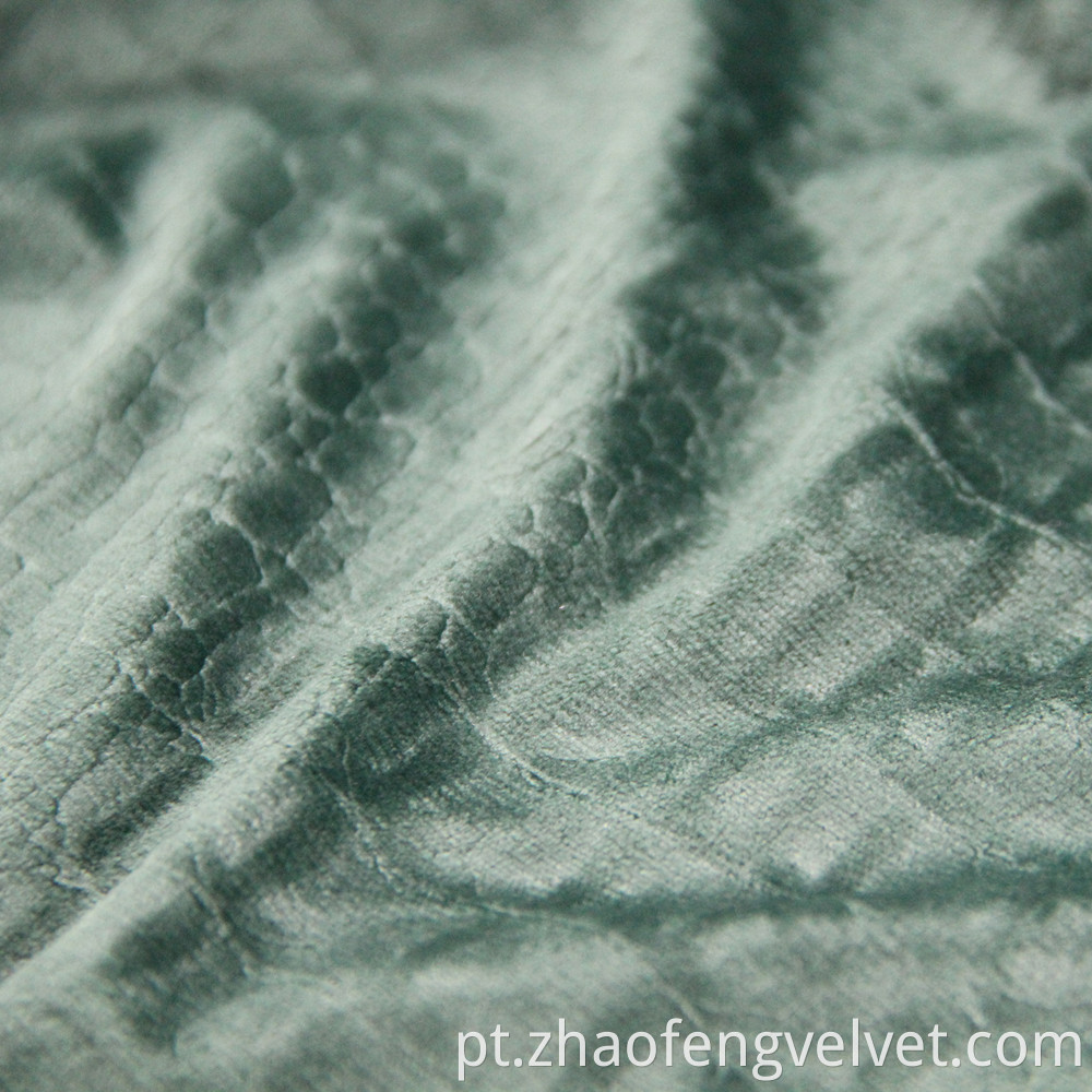 Embossed Holand Velvet